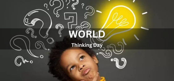 World Thinking Day [विश्व चिंतन दिवस]